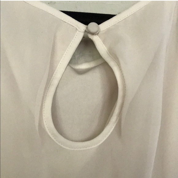 🛳 Designer’s Aidan Mattox Beige Drape Chiffon Cocktail Sequin Dress - Picture 12 of 16